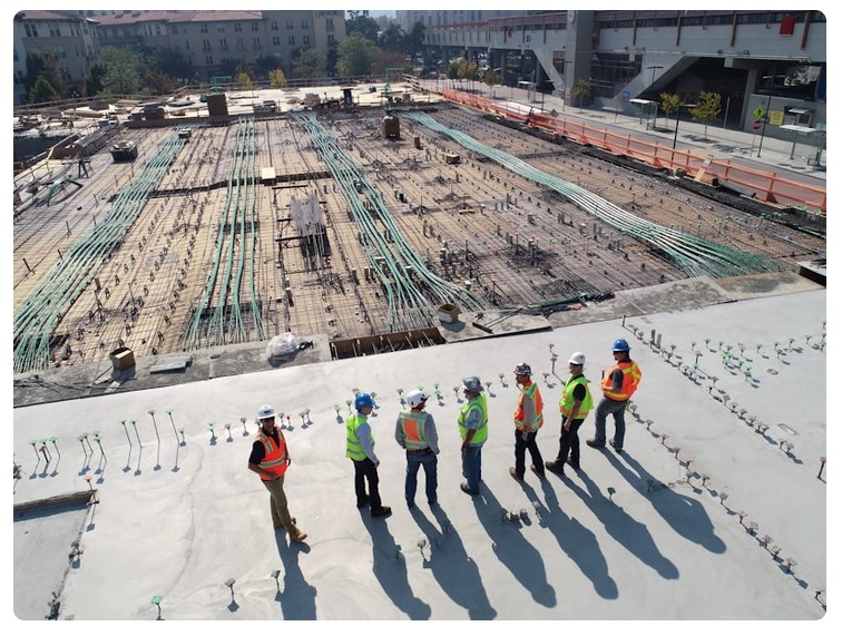 construction worker on roof